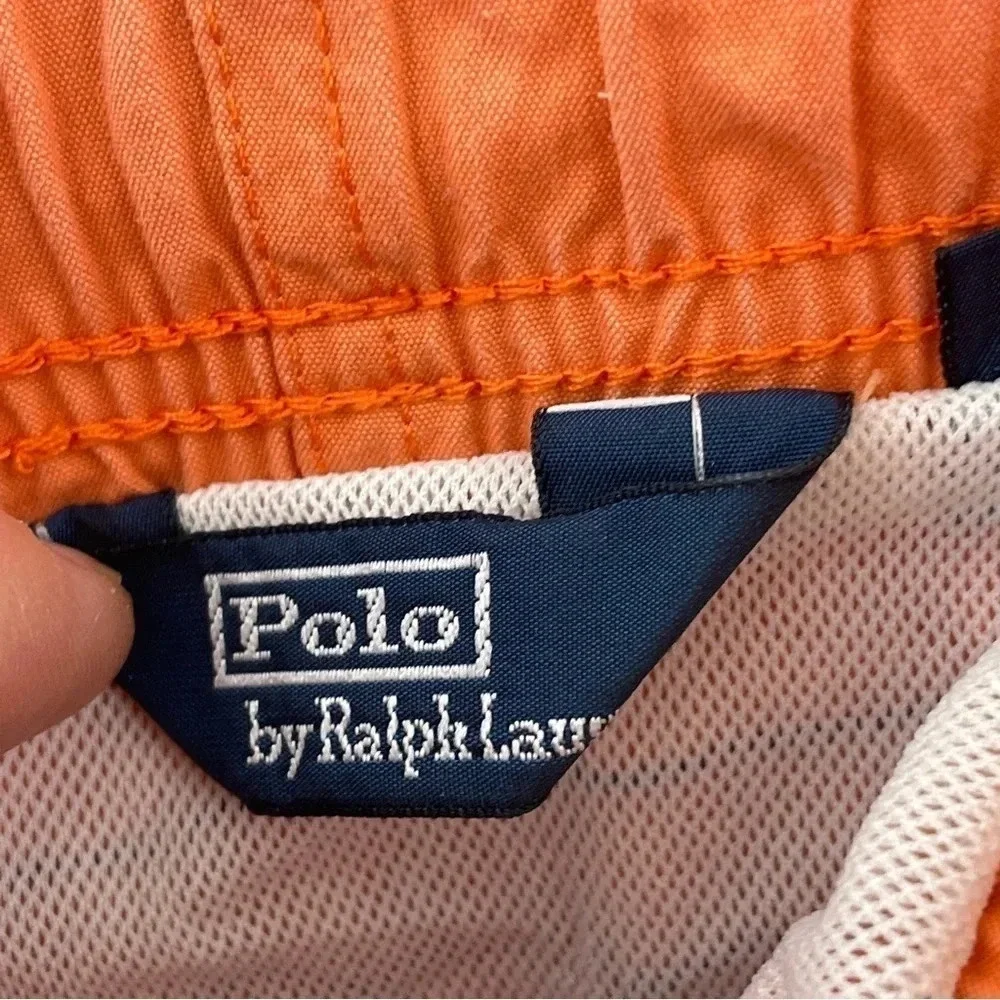 Polo Ralph Lauren Mens Size L lined swim trunks *flaw* 3206